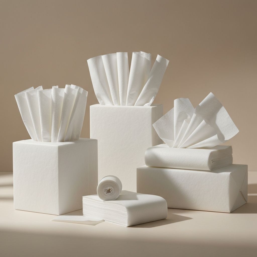 Premium tissue paper products